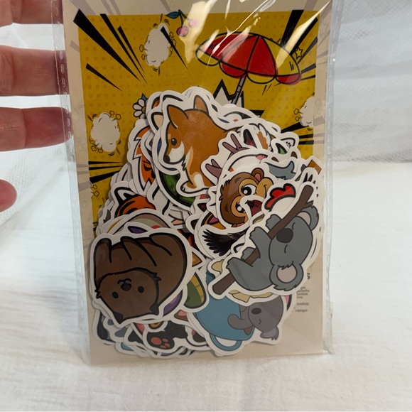 Other - Animal Stickers - Colorful & Waterproof  - 100pc Set - NWT